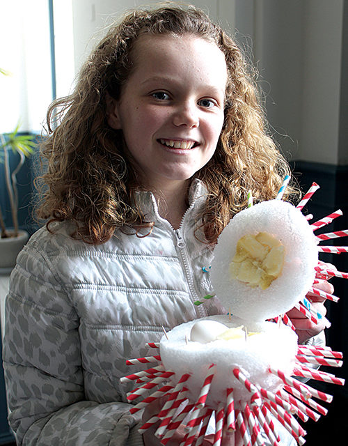 Westminster Girl Wins 2013 Egg-Drop Contest