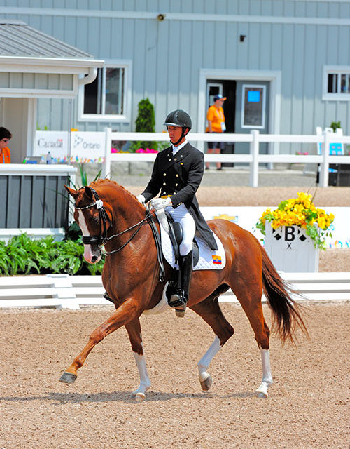 Local Rider Competes In Pan American Games in Canada With His Horse Chardonnay