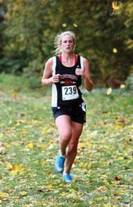 As a member of the North Carroll High School cross country team, Zaferes won two Girls Cross Country Runner of the Year awards.