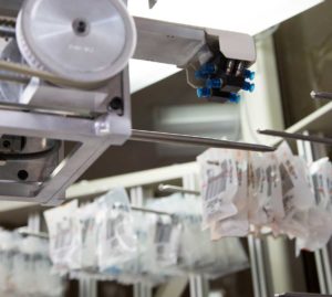 The Robot Rx helps Carroll Hospital with dispensing medications by using a bar-code system.
