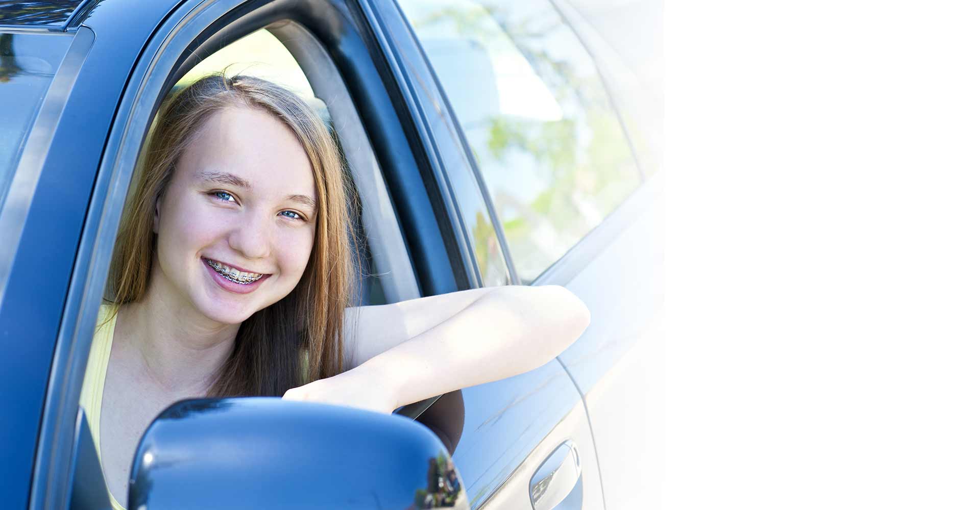 corte madera behind the wheel driving test route