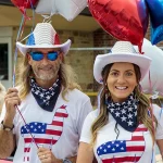 sykesville let freedom ring parade Travis McManus, Rachel Shipley